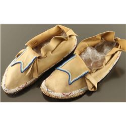 A Pair of Plains Indian Moccasins