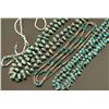 Image 2 : Lot of 3 Navajo Turquoise Necklaces