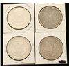 Image 3 : Lot of 4 Morgan Silver Dollars