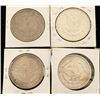Image 2 : Lot of 4 Morgan Silver Dollars