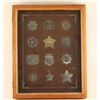 Image 1 : Franklin Mint Shadow Box Framed Badges