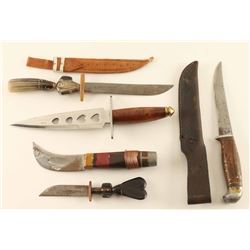 Lot of (5) Knives