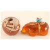 Image 2 : Bear Fetish & Acoma Tiny Pot