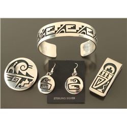 Hopi silversmith Weaver Selina Lot