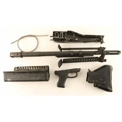 US Machinegun M60 parts lot
