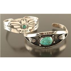 Lot of 2 Navajo Cuffs