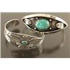 Image 2 : Lot of 2 Navajo Cuffs