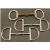 Image 1 : (3) English Snaffle Bits