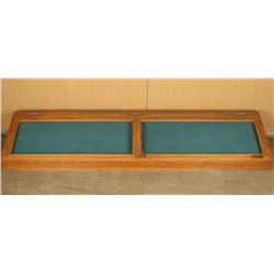 Wooden Countertop Display Cabinet