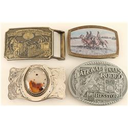 Lot of (4) Buckles