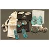 Image 2 : Lot of 6 Navajo Earrings & Cuff Links