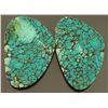 Image 2 : Lot of 2 Turquoise Stones