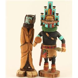 Lot of (2) Hopi Kachinas