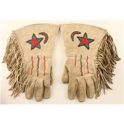 Pair of Beaded Gauntlets