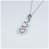 Image 1 : Elegant Pearl and Diamond Pendant