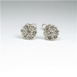 Dazzling Diamond Stud Earrings