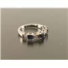 Image 2 : Ladies Sapphire and Diamond Ring Size 6.75