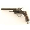 Image 1 : Spanish Army Pinfire Revolver 11mm SN: 188
