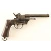 Image 2 : Spanish Army Pinfire Revolver 11mm SN: 188
