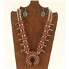 Image 1 : Navajo Squash Blossom Necklace