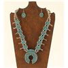 Image 2 : Navajo Squash Blossom Necklace