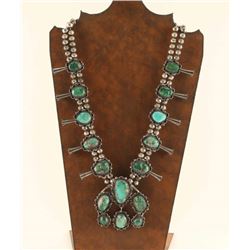 Navajo Turquoise Squash Blossom