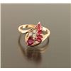 Image 2 : Ladies Ruby and Diamond Ring Set