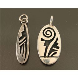 Lot of 2 Hopi Pendants