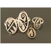 Image 1 : Lot of (3) Hopi Sterling Rings (1) Pendant