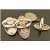 Image 2 : Lot of (3) Hopi Sterling Rings (1) Pendant