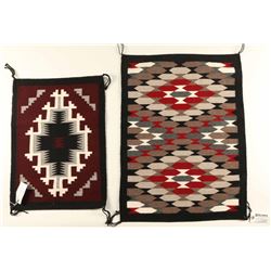 Lot of (2) Navajo Rugs