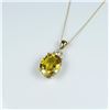 Image 2 : Beautiful Intense Yellow Sapphire and Diamond