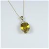 Image 3 : Beautiful Intense Yellow Sapphire and Diamond