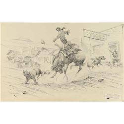 Original Pen and Ink on Paper