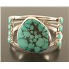 Image 1 : Navajo Piaute Turquoise Cuff
