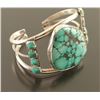 Image 2 : Navajo Piaute Turquoise Cuff