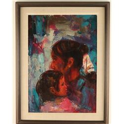 Original Oil on Canvas by Peter Pokopetek