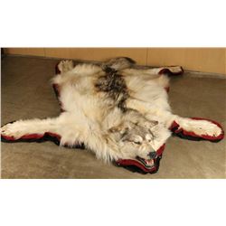 North American Wolf Rug