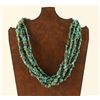 Image 1 : Five Strand Turquoise Necklace