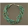 Image 2 : Five Strand Turquoise Necklace