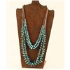 Image 1 : Lot of 2 Turquoise Beaded Necklaces