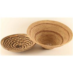 Lot of 2 Baskets
