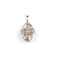 Beautiful Extra Fine Vintage Diamond Pendant
