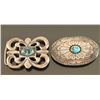 Image 1 : Lot of 2 Navajo Belt Buckles