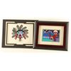 Image 1 : (2) Pieces of Jessie Hummingbird Wall Art
