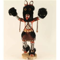 Fine Black Bear Kachina