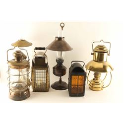 Lot of (6) Antique Lanterns