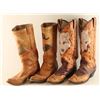 Image 2 : Lot of (2) Bob Brown Cowboy Boots