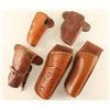 Image 2 : Lot of (5) Leather Holsters