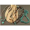 Image 2 : Lot of 3 Navajo Turquoise Necklaces